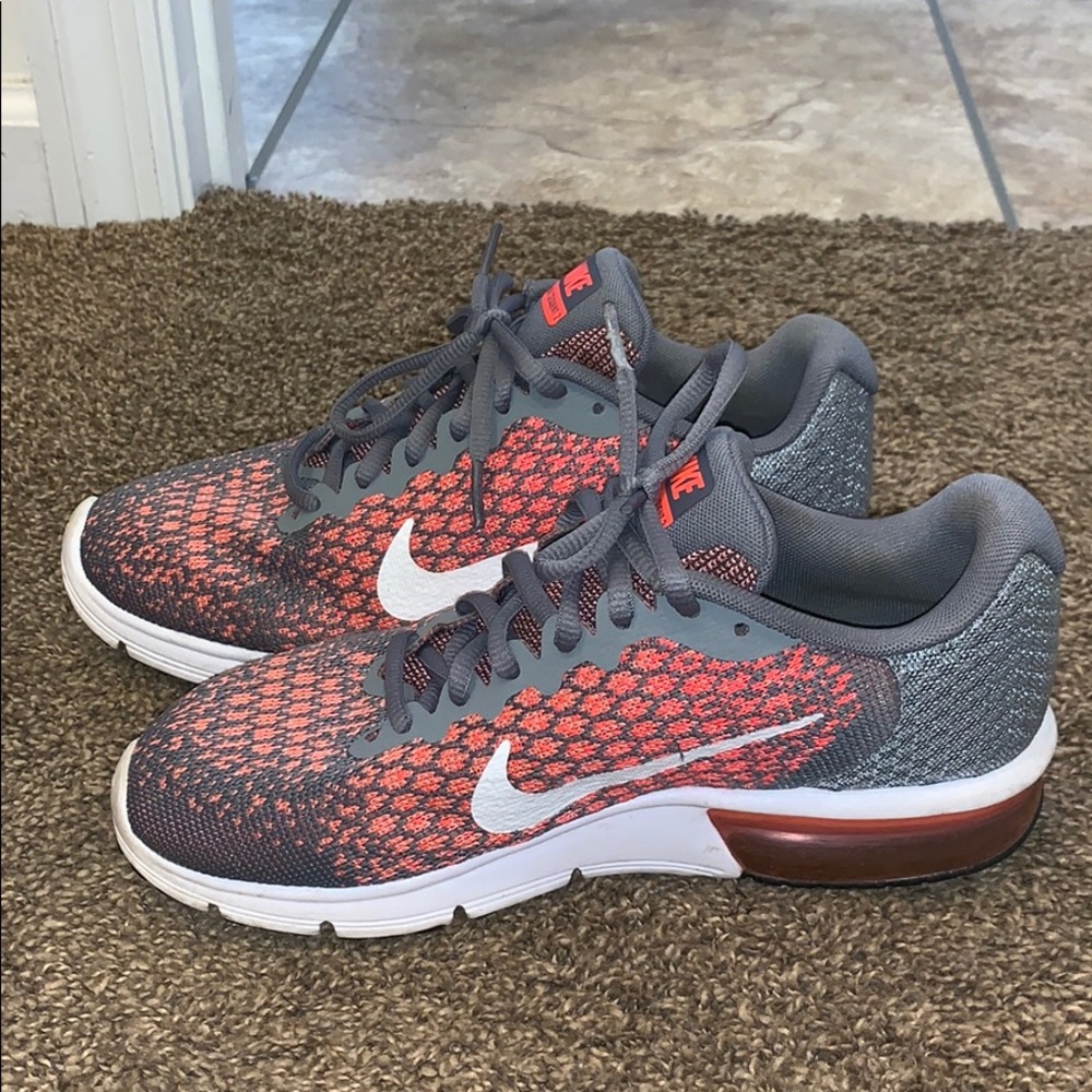 Pink and Gray Air Maxes